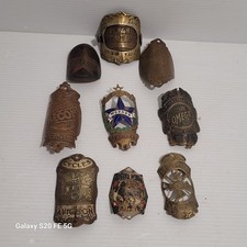 9 Plaques De Velo Anciennes