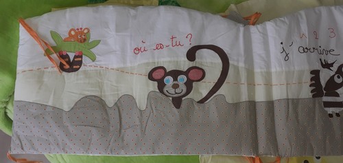 Tour lit drap housse - lit/drap, housse/housse