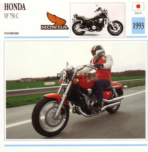 Fiche moto honda - fiche, c
