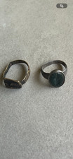 Lot de 2 bagues romaines dont