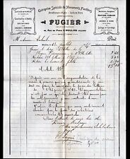 MILLS (03) MARBLE SCULPTOR / MONUMENTS "FUGIER" 1914