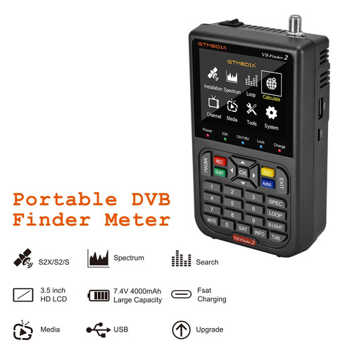 Gtmedia finder2 satellite - gtmedia, v8