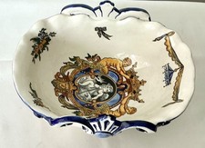Corbeille en faience de Gien