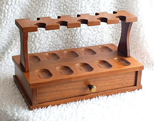 Porte pipes dunhill bois - pipes,