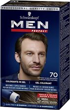 Schwarzkopf - Men Perfect - Gel Colorant Anti-Châtain Foncé Naturel 70
