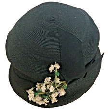 CHAPEAU CLOCHE ANNÉES 30/40