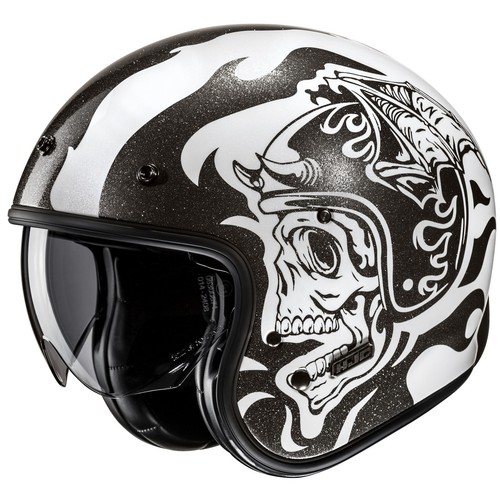 Casque jet hjc v31 flame - jet,