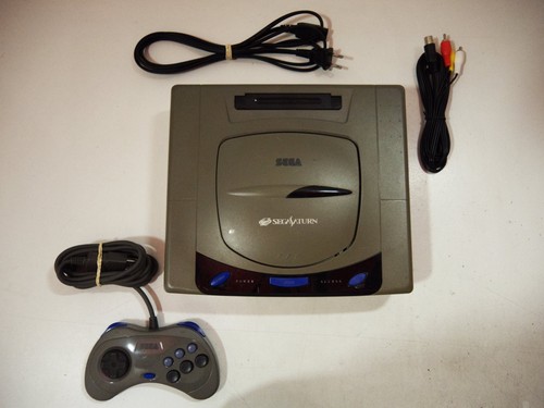 Console sega saturn gris grey - sega,