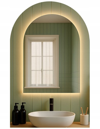 Miroir led 40x110 étanche - miroir,