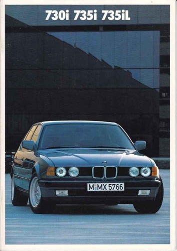 Catalogue brochure bmw - bmw, 730i
