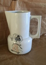pichet Pierrot porcelaine