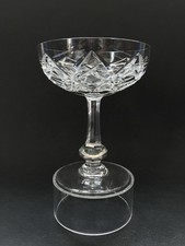 BACCARAT 1 COUPE A CHAMPAGNE #2 CRISTAL MODÈLE HARFLEUR VERRE GLASS CRYSTAL 1942