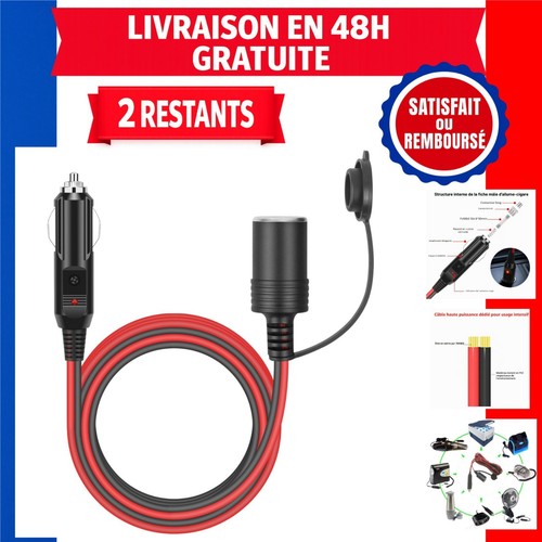 Rallonge allume cigare - rallonge, 2m