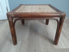 TABLE bout de canape EN ROTIN