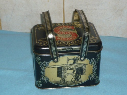 Ancienne boite tole machine - tole,