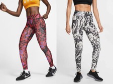Nike Rapide Sec 7/8 Collant Femmes Mi-élevé Imprimé Course Gym Entraînement