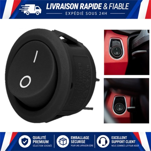 Interrupteur bascule rond - bascule,