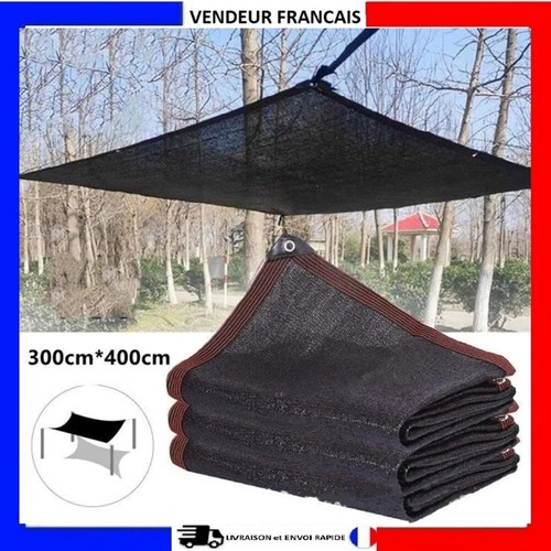 Filet ombrage noir 3x4m - filet,