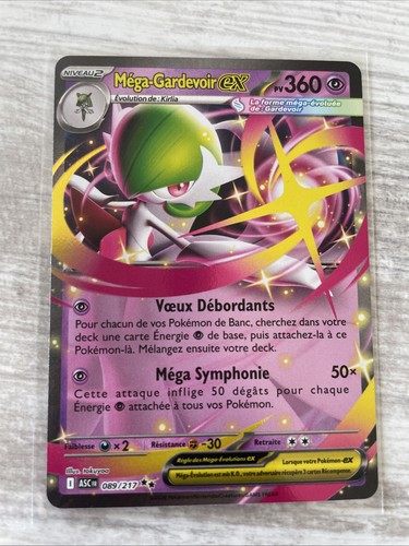Carte pokémon mega gardevoir - pokémon,