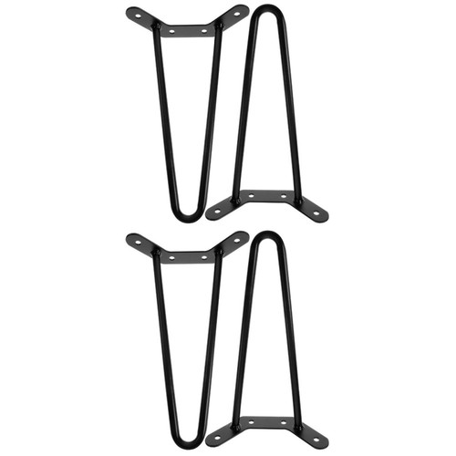4pcs black hairpin table - hairpin,