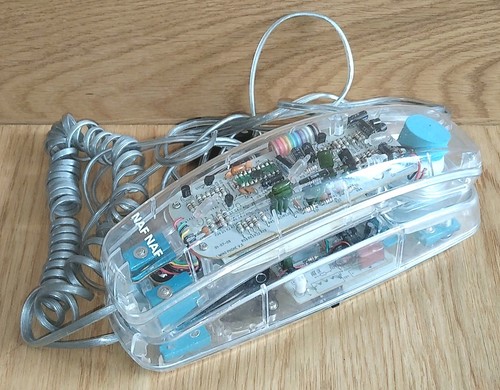 Téléphone transparent - téléphone,
