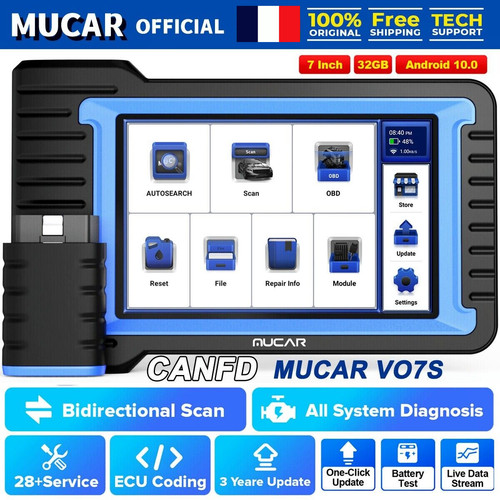 Mucar vo7 obd2 valise - vo7, s