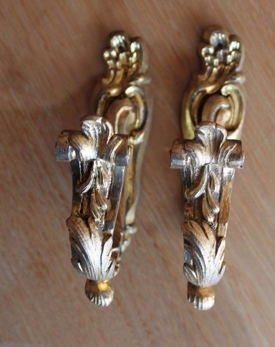 Paire embrase bronze pour - d,