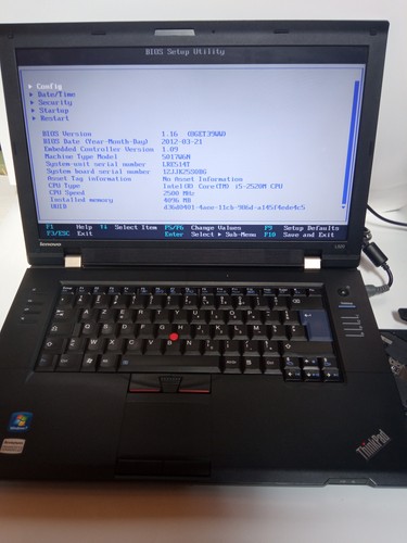 Lenovo thinkpad l520 - thinkpad,