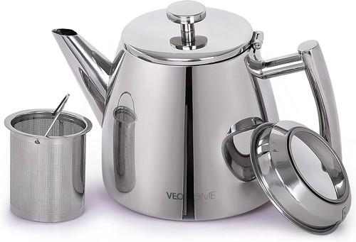 Theière inox avec infuseur - , 1l