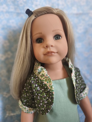 Poupée hannah blonde yeux - poupée,