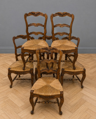 Suite six chaises - suite, de
