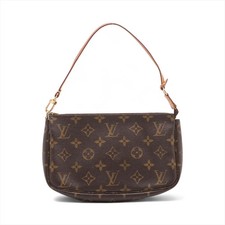 Louis Vuitton Monogram Pochette accessoir M51980 Brown