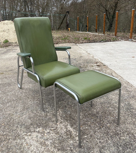 Fauteuil compas vintage - 50, en