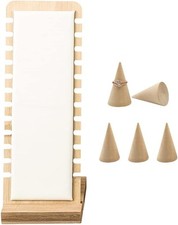 Presentoir Collier Bois Porte Collier Présentoir à Bijoux Support de Vitrine de 