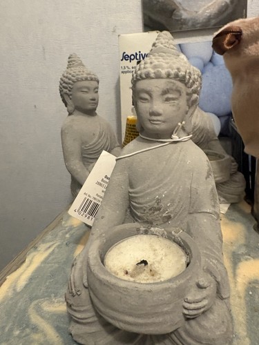 Bouddha statue céramique - statue, en