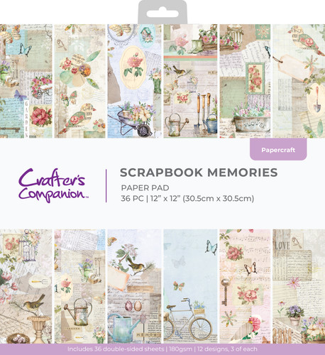 Crafters companion bloc papier - bloc,