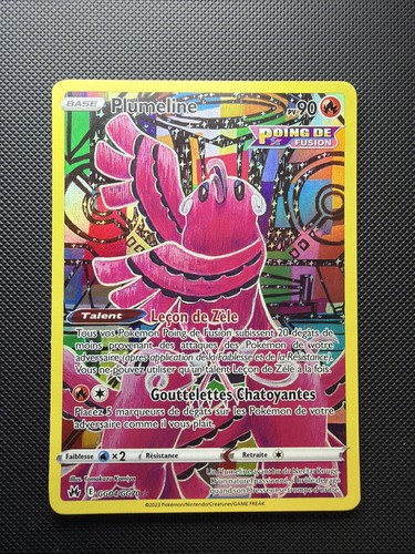 Carte pokémon plumeline - carte,