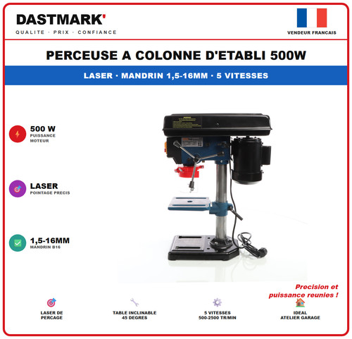 Perceuse colonne etabli - a,