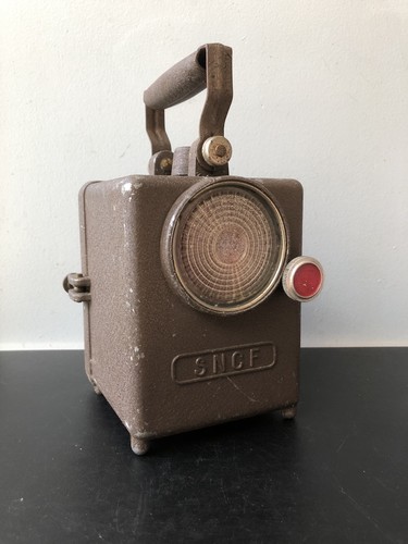 Vintage lampe sncf - vintage,