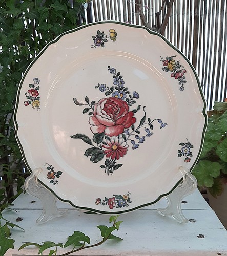 Assiette piedouche villeroy - assiette,