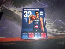 Carte Victor Wembanyama recrue carte RC Slam Deck 2023 / Equipe De France NM