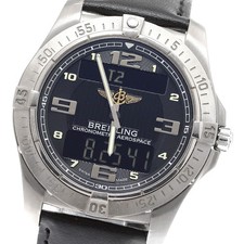 BREITLING Aerospace E79362 black Dial Quartz Men's Watch_911339