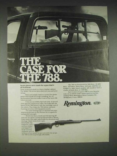 1979 remington 788 rifle - remington,
