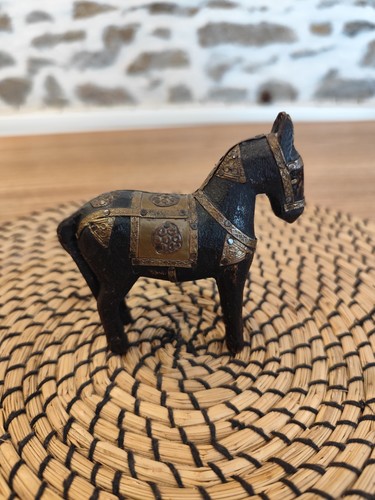 Cheval décoratif ancien - , en