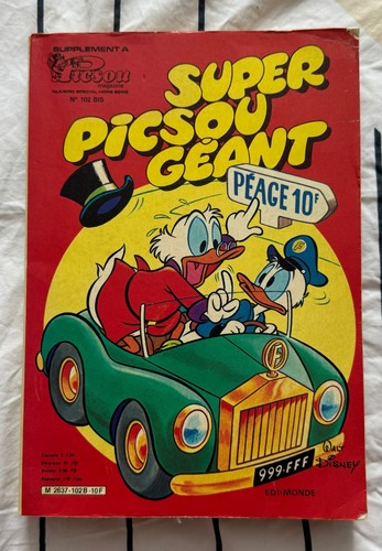Super picsou géant 102 - bd, n°