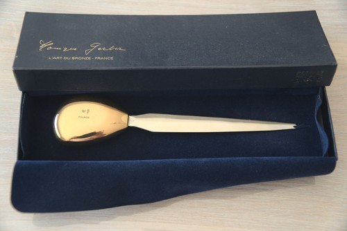 Coupe papier bronze - papier,