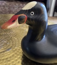 Sport’en Art Decoys Sullivan Illinois Duck Stamp Series Scoter Decoy Hatfield 16