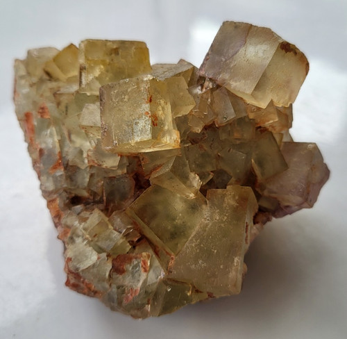Fluorite gros cubes - gros, zonages