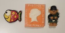 Fridge Magnets/Fridge Magnets - One Penny Mauritius/Fish/London/Los Angeles
