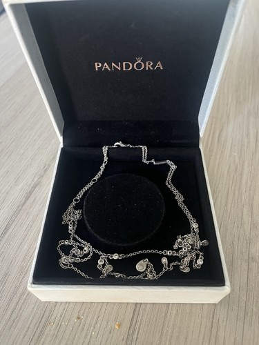 Pandora collier argent fin - collier,